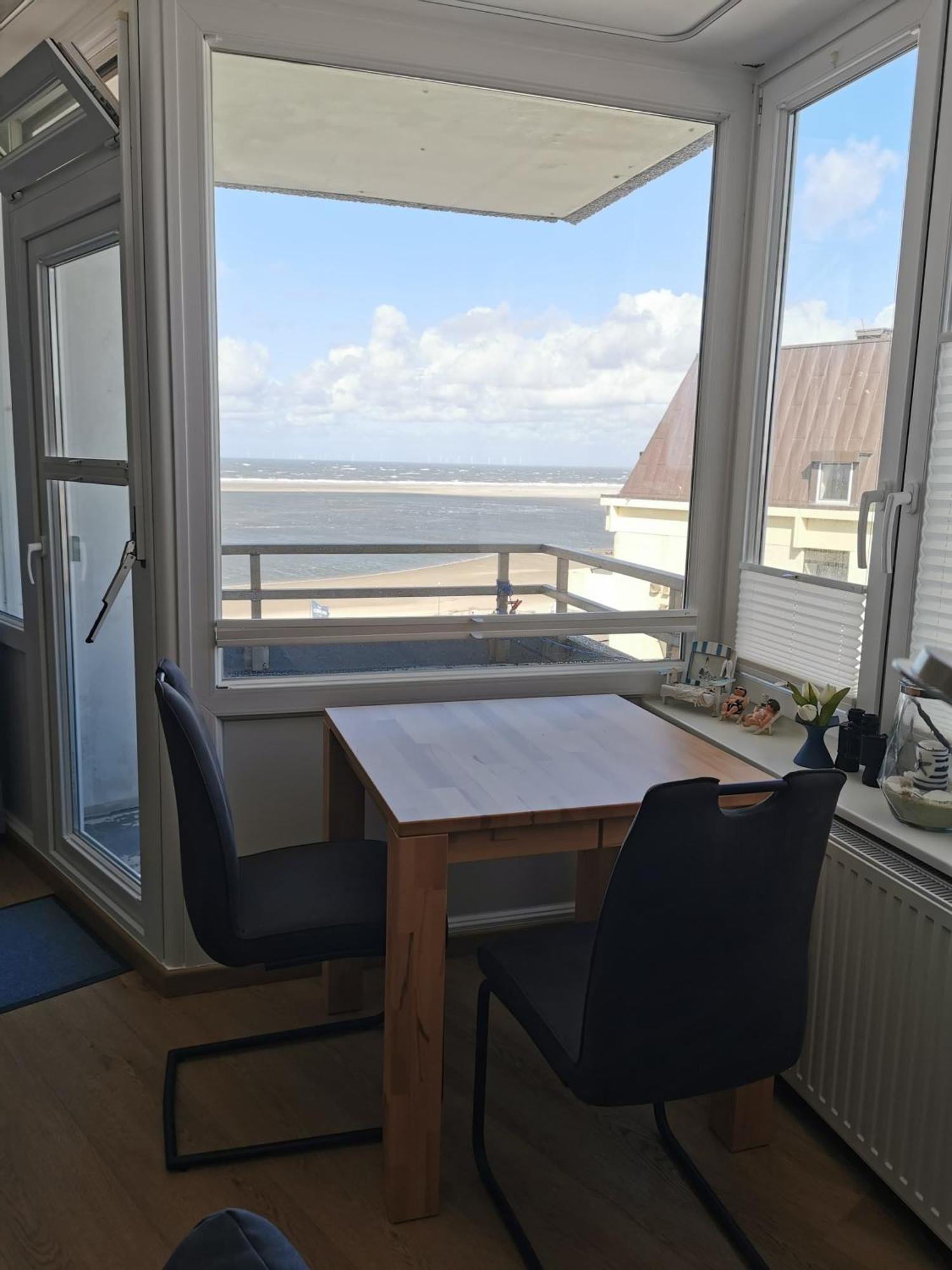 Strandblick Im Haus Seeblick Bismarckstrasse 보르쿰 외부 사진