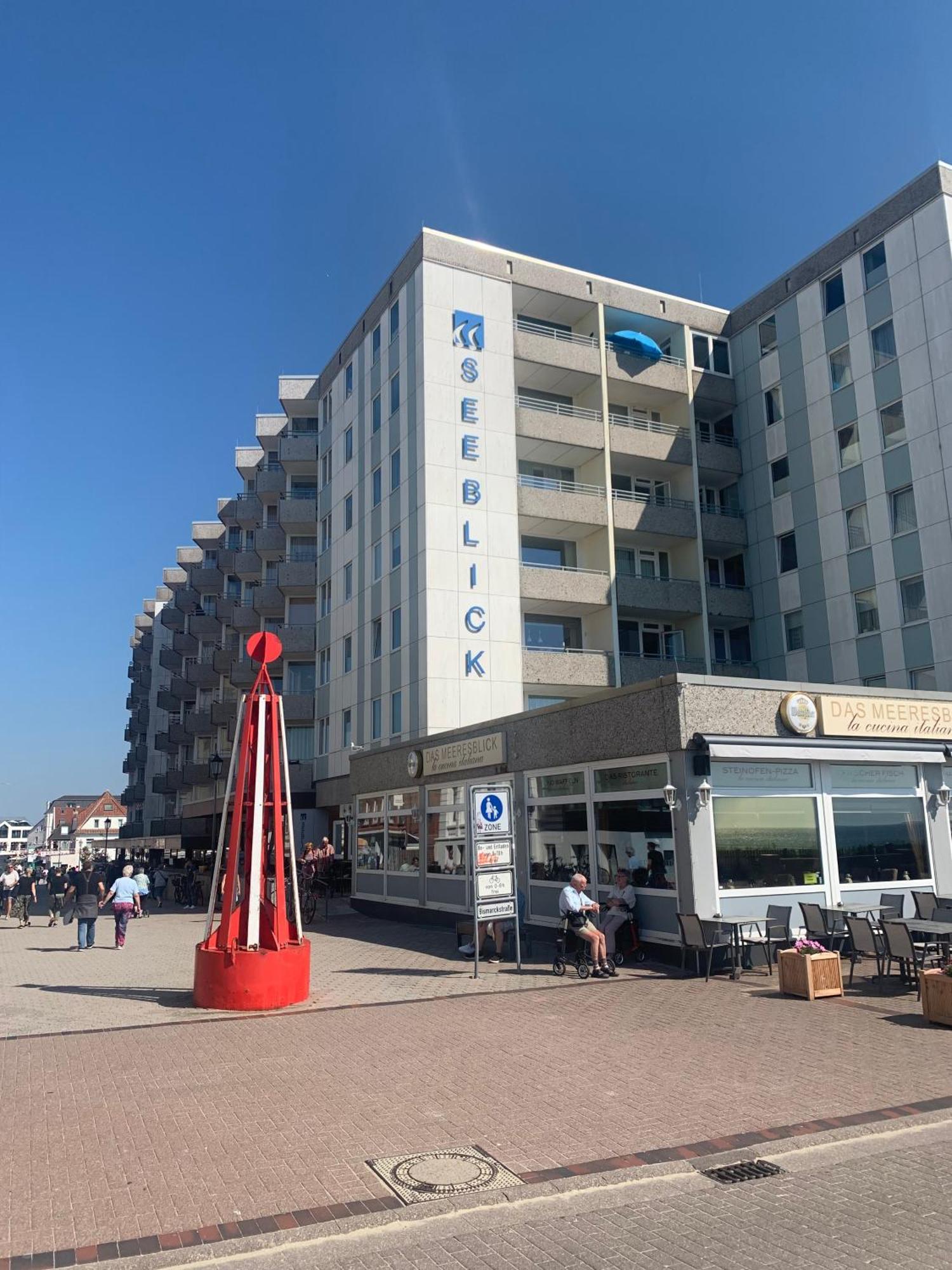 Strandblick Im Haus Seeblick Bismarckstrasse 보르쿰 외부 사진