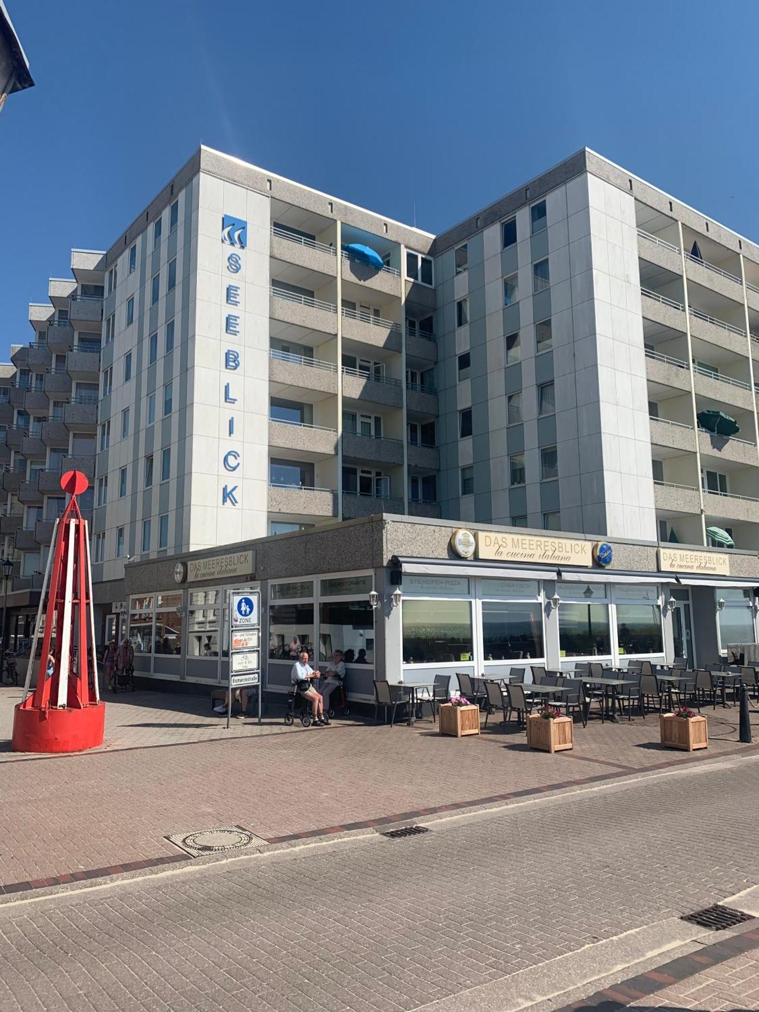 Strandblick Im Haus Seeblick Bismarckstrasse 보르쿰 외부 사진