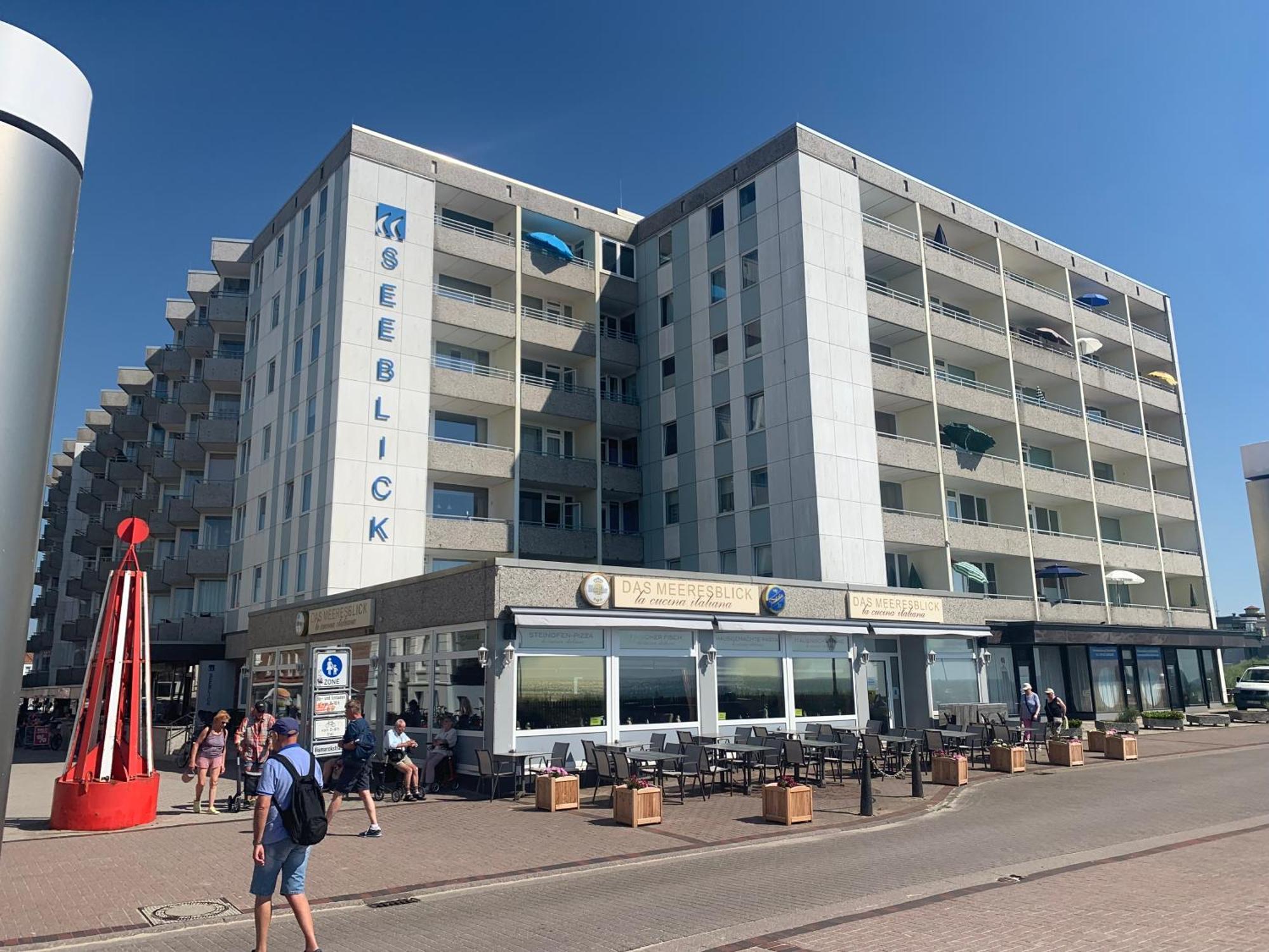 Strandblick Im Haus Seeblick Bismarckstrasse 보르쿰 외부 사진